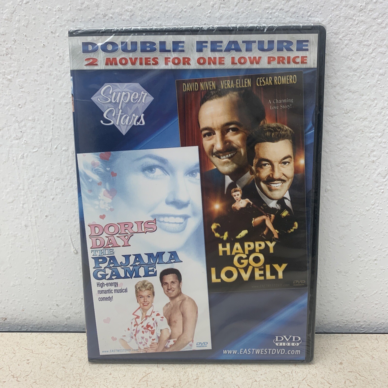 NEW DVD The Pajama Game & Happy Go Lovely Romance Double Feature SEALED