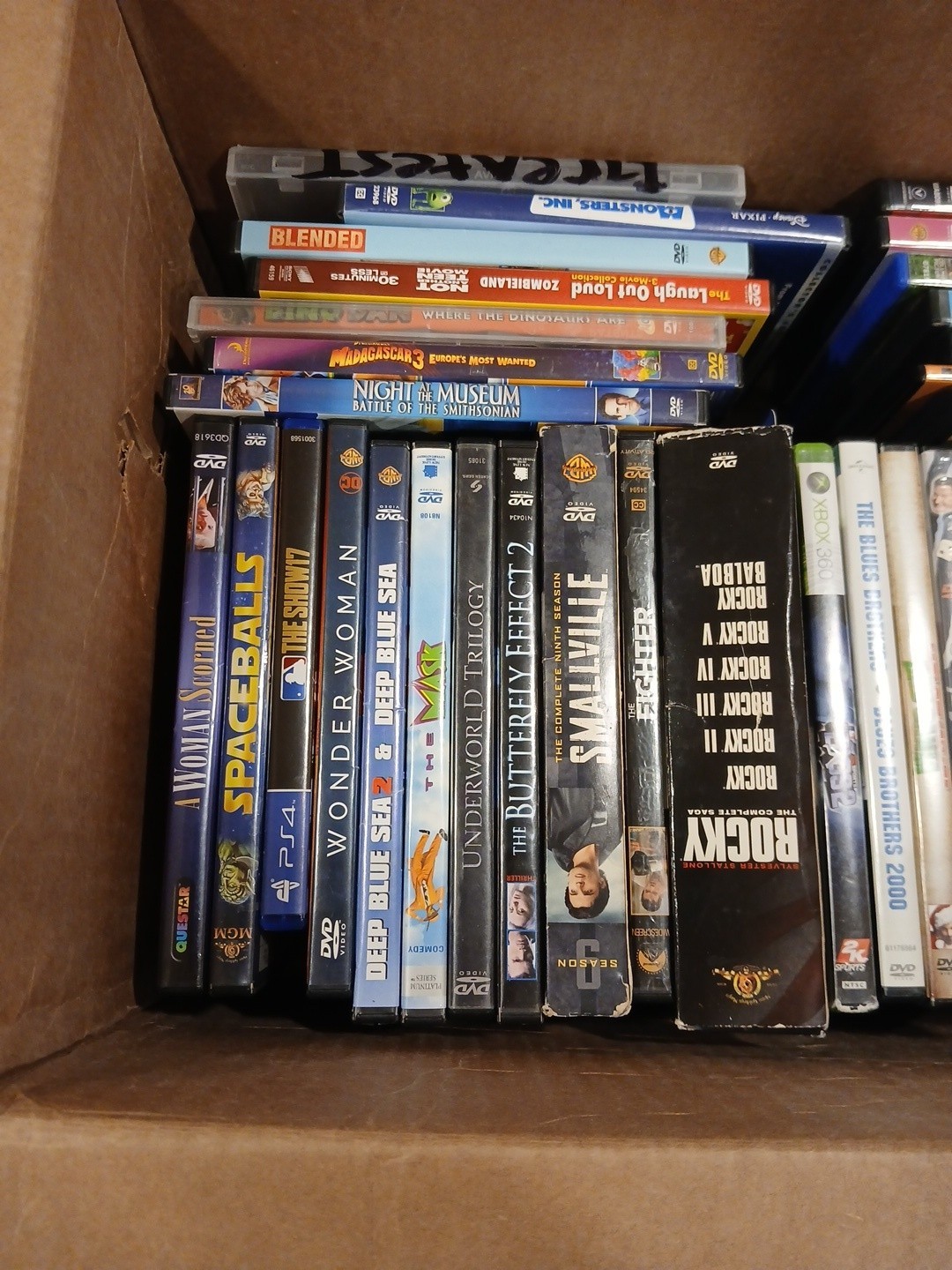 Lot Of 41 Empty DVD / Game Cases w/ Artwork – NO DISCS – Replacement Lot