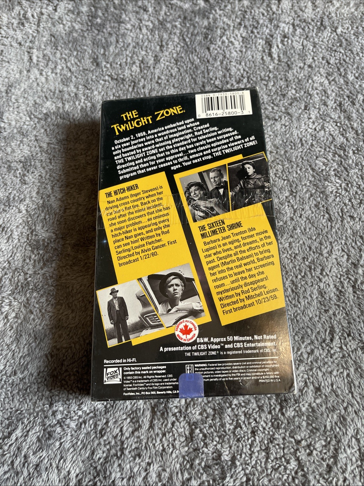 THE TWILIGHT ZONE 5 VHS Video Lot Volumes 1, 2, 13 ,14 & 17, Some Brand New!