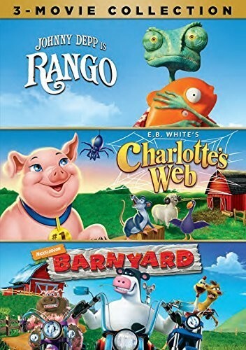 Charlotte’S Web / Barnyard / Rango (DVD, 2011)