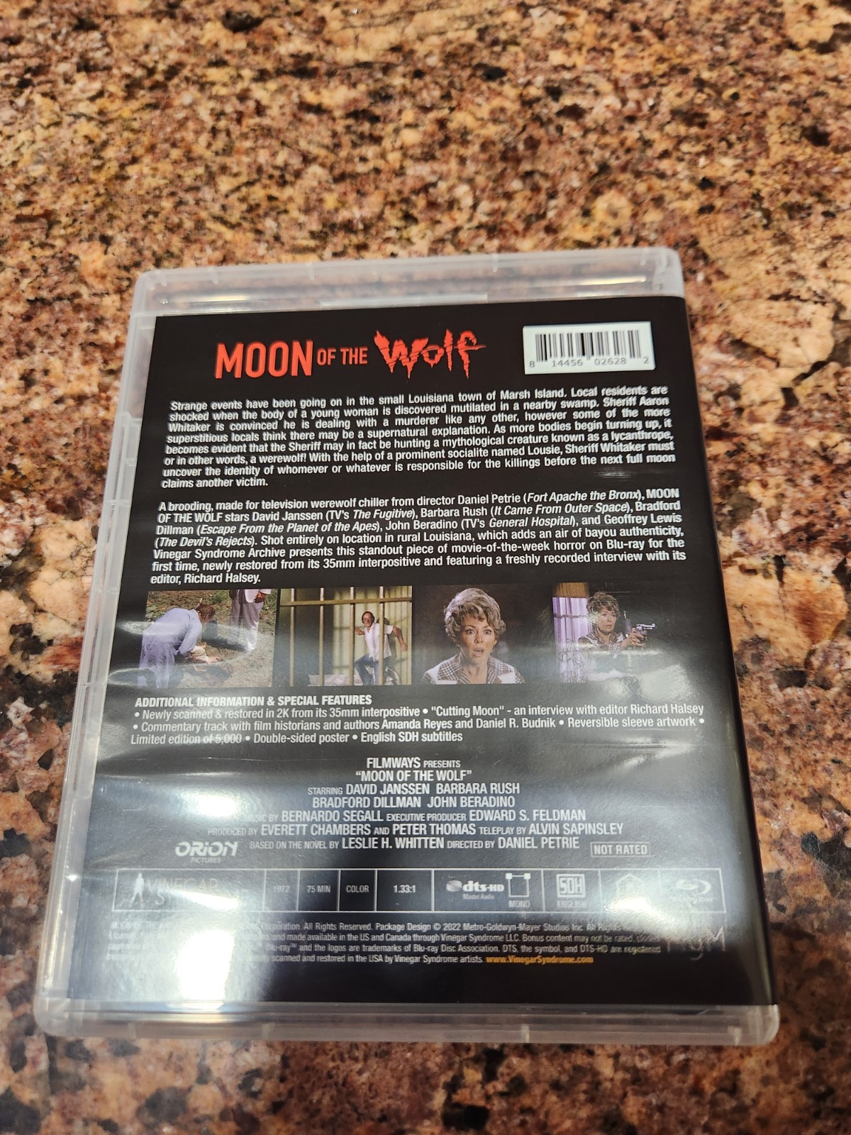 MOON OF THE WOLF Vinegar Syndrome VSA Blu-Ray w/Slipcase