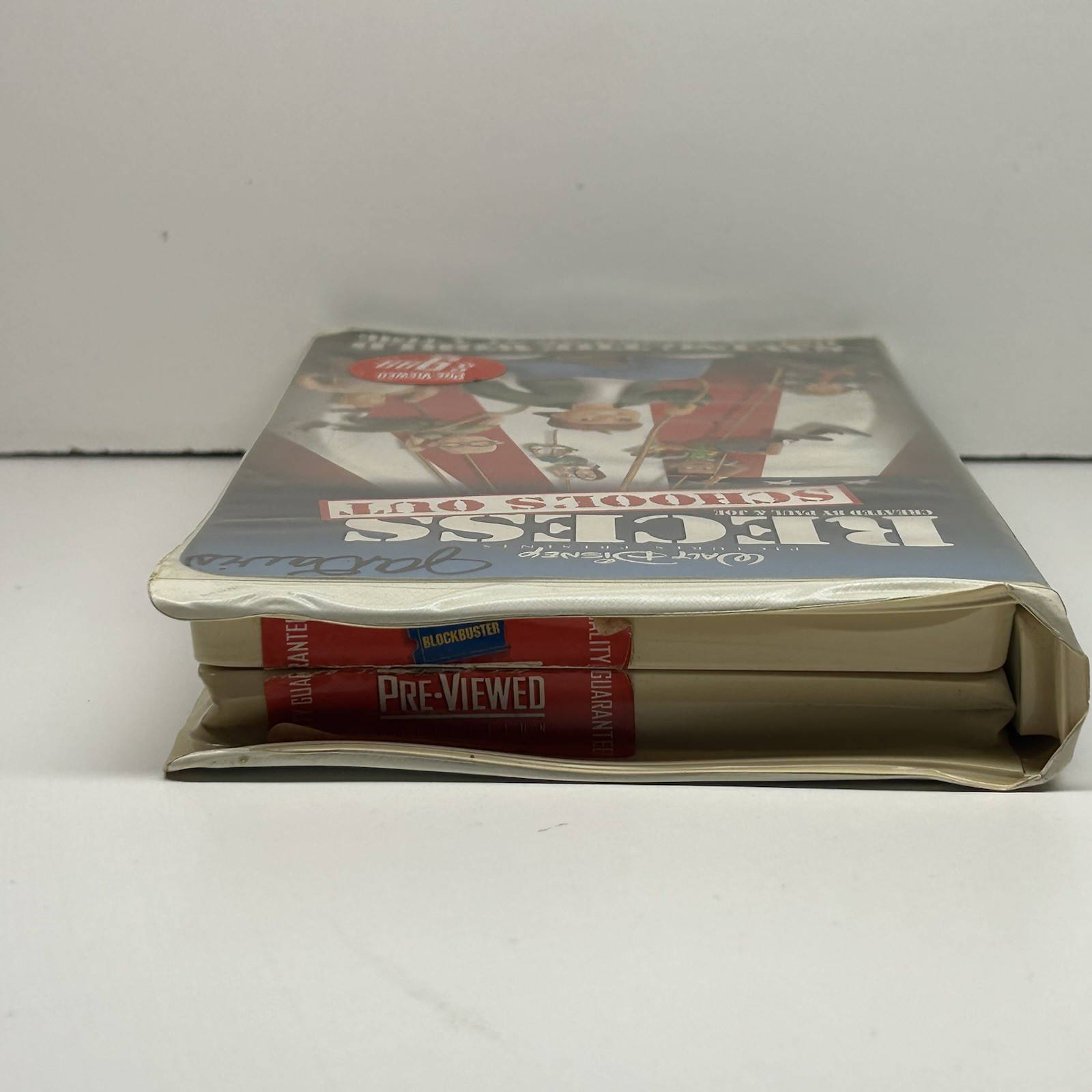 Recess School’s Out VHS Disney Video Tape Kids Movie TV Show Vintage Clamshell