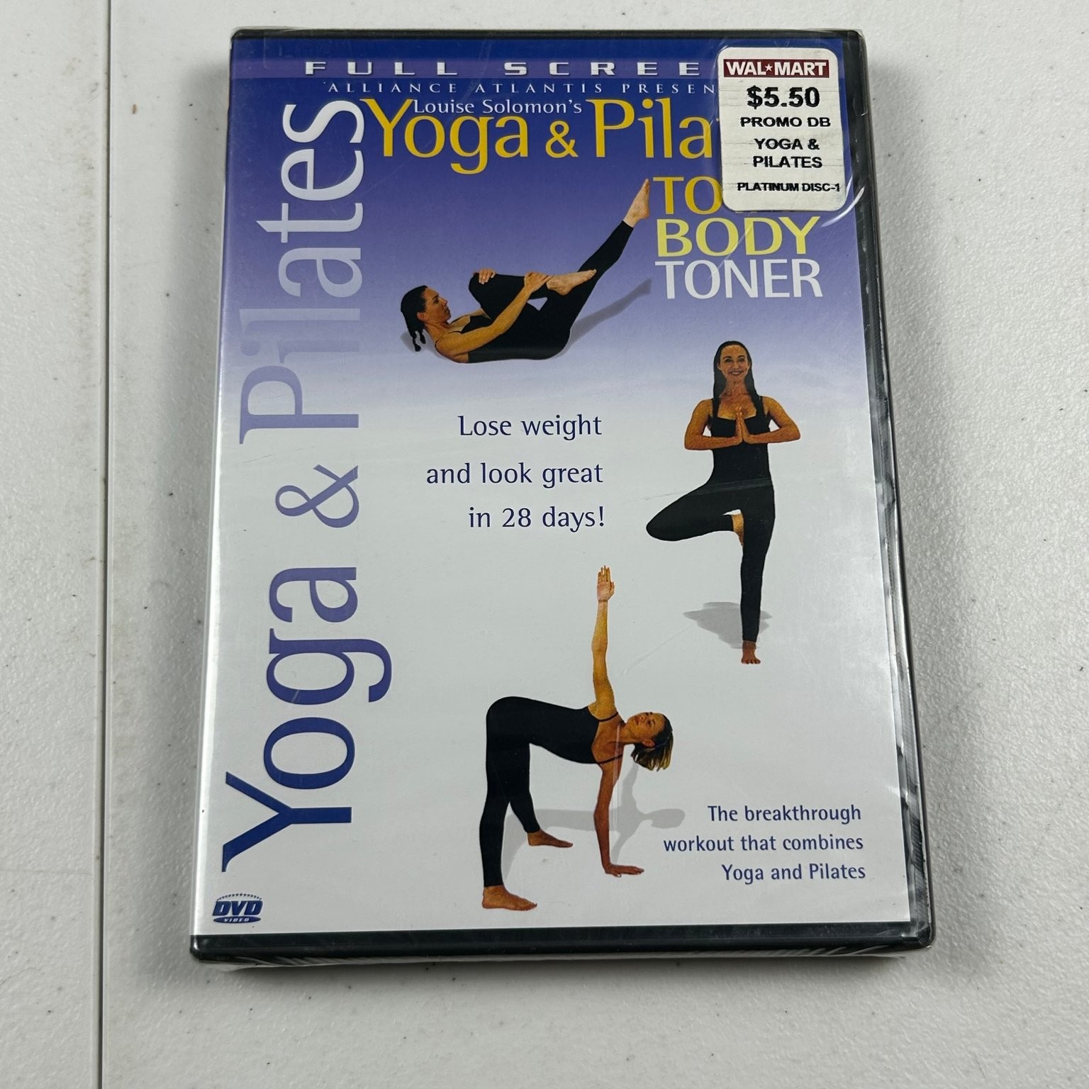 Louise Solomon’s Yoga & Pilates Total Body Toner DVD 2002 Workout