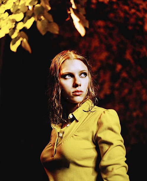 Actress Scarlett Johansson portrait for The Face Magazine 2001 Old Photo