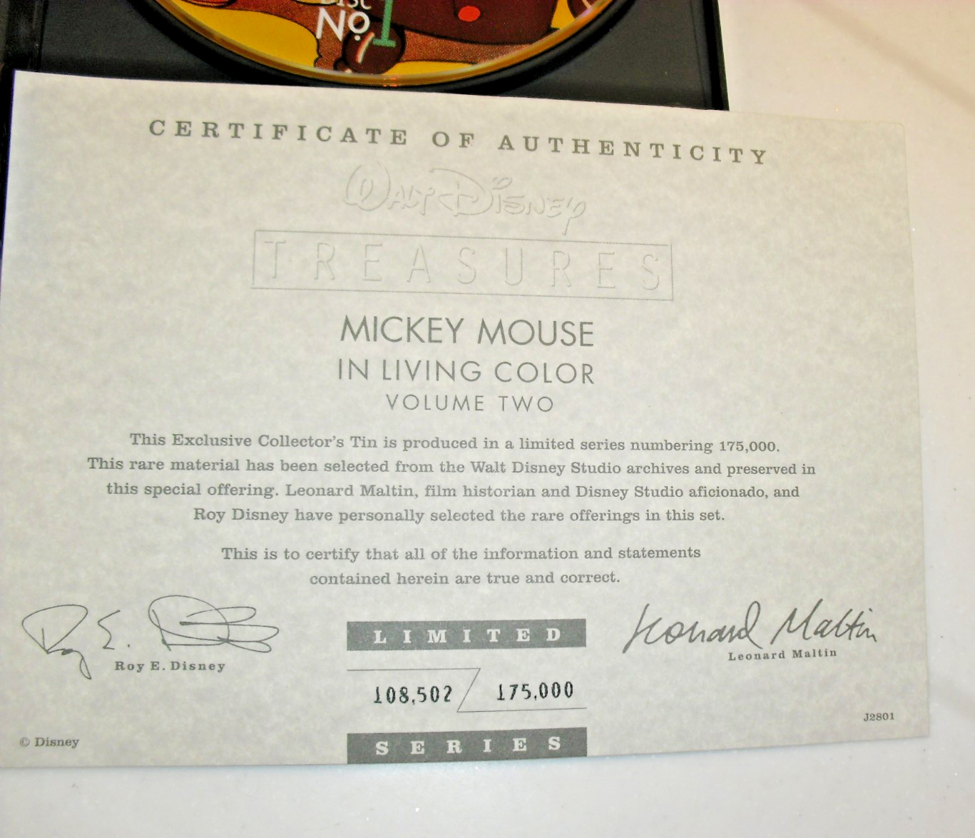 Walt Disney Treasures: Mickey Mouse in Living Color Volume Two 1939-Today