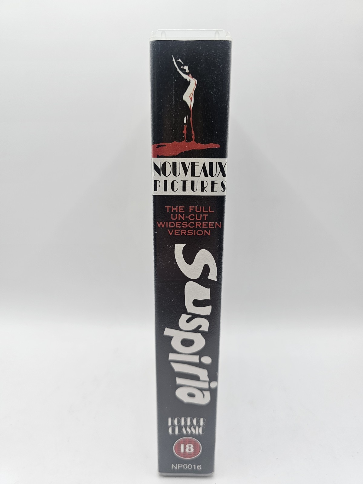 SUSPIRIA VHS – PAL UK HORROR FULL UNCUT WIDESCREEN VERSION 18+ (DARIO ARGENTO)