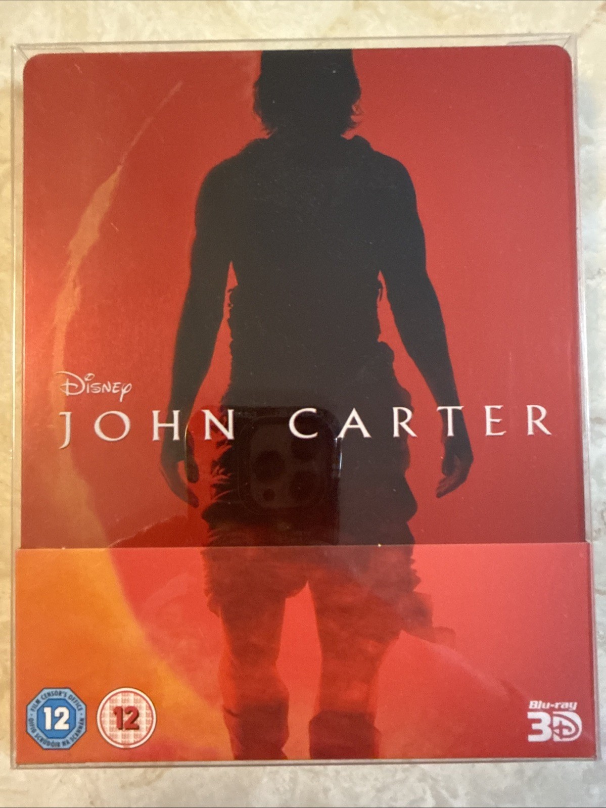 John Carter (Blu-ray 3D) | Zavvi SteelBook | Embossed | OOP | UK Import