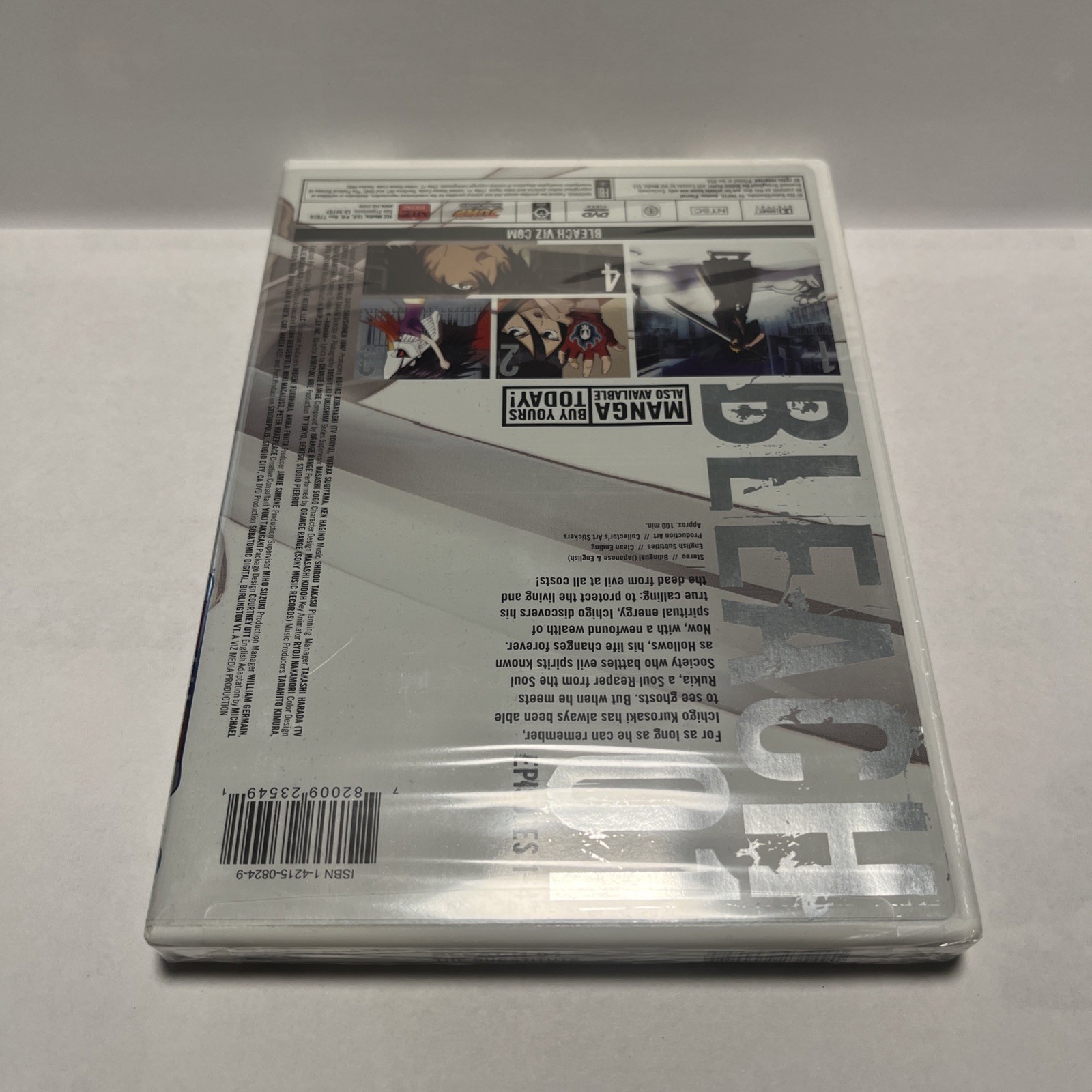 Shonen Jump Bleach 01 The Substitute DVD. (SEALED)