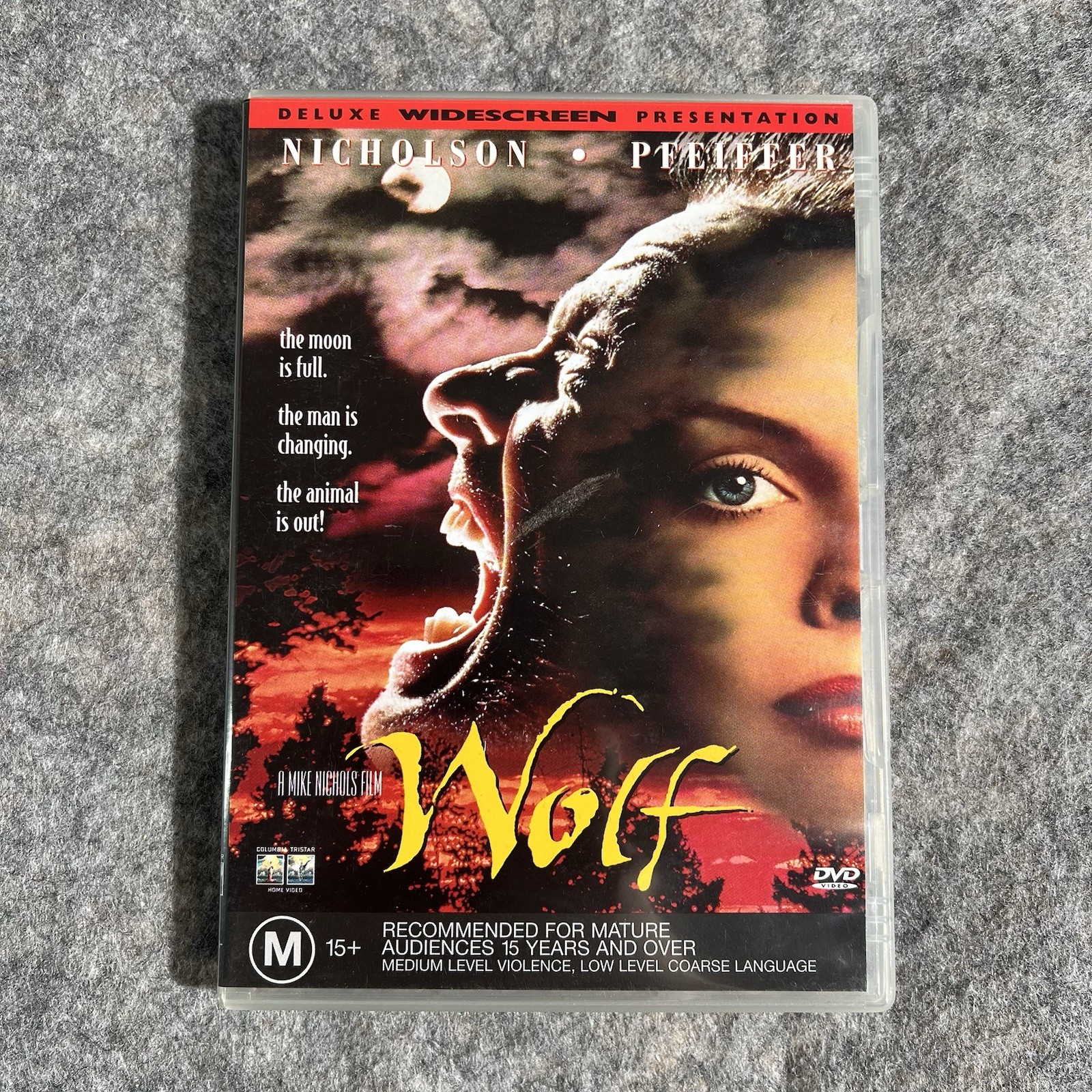 Wolf DVD Deluxe Widescreen Edition | Region 4 | VGC | Free Post