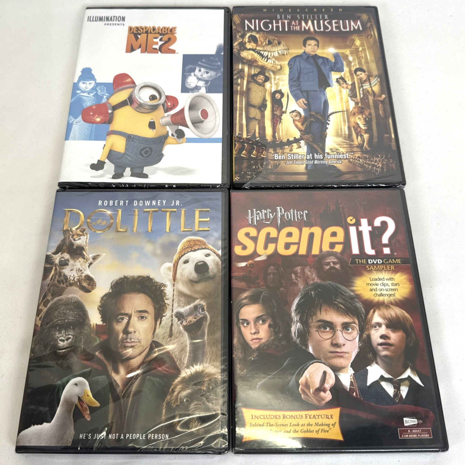 Lot of 16 New Sealed Kids Family DVDs Disney SpongeBob Jumanji Christmas