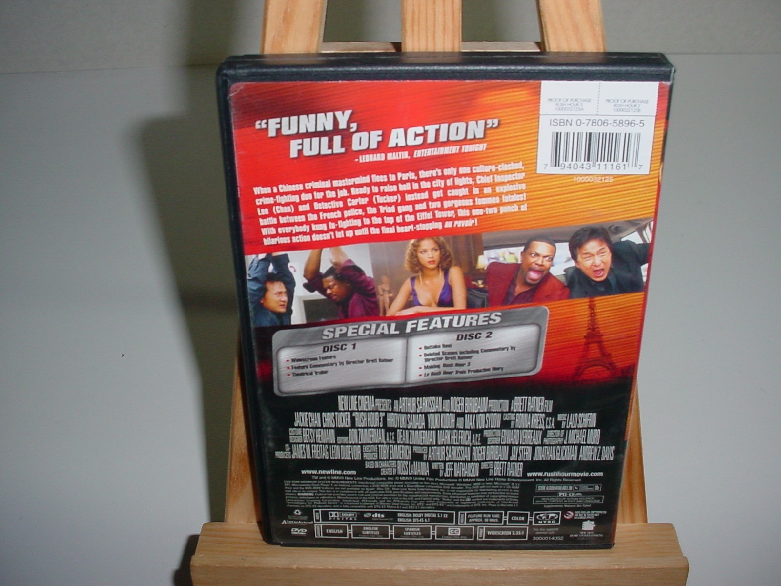 Rush Hour 3 (DVD) 2-Disc Set