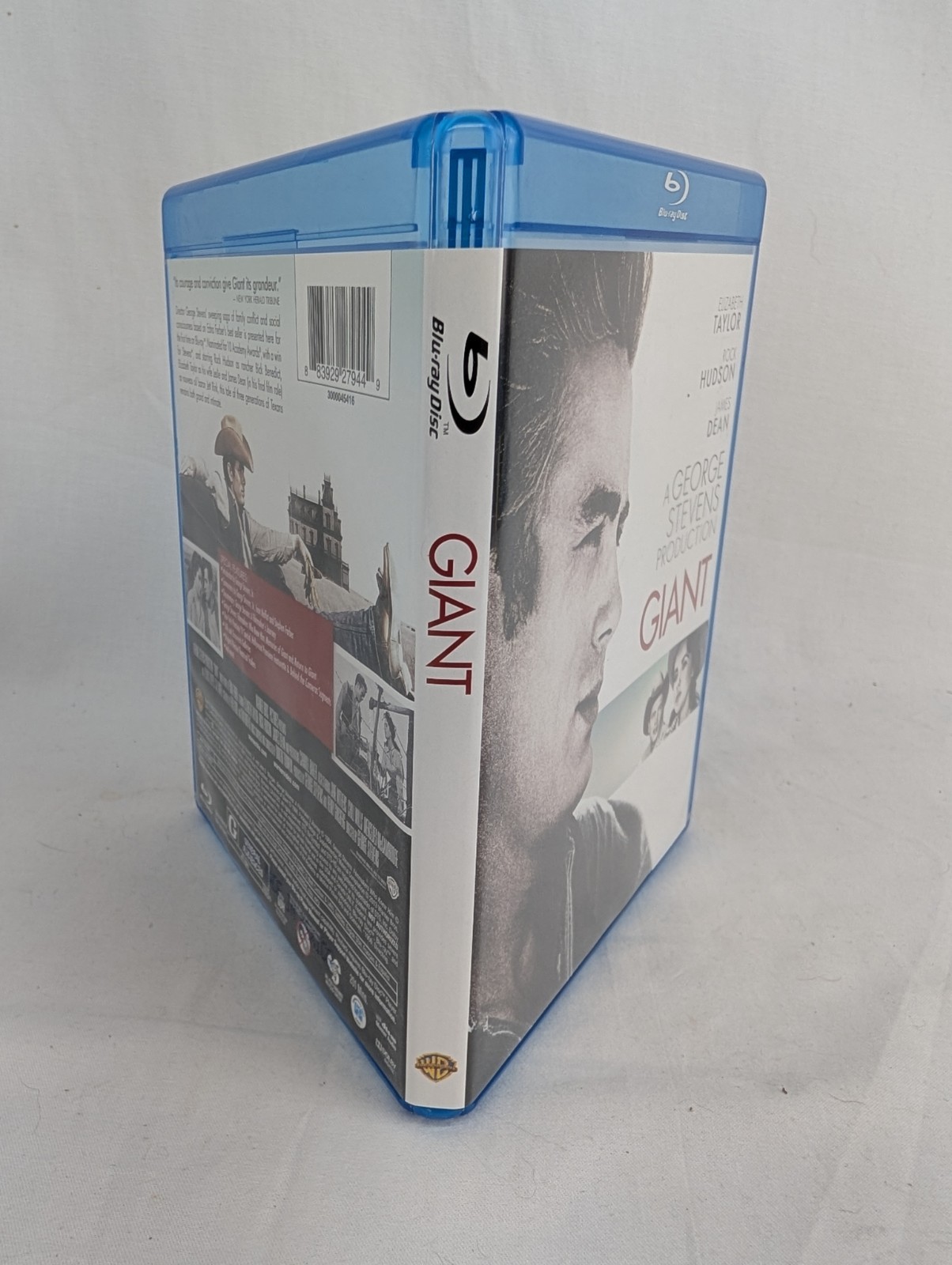 Giant Blu-ray Disc James Dean Elizabeth Taylor Rock Hudson George Stevens Movie