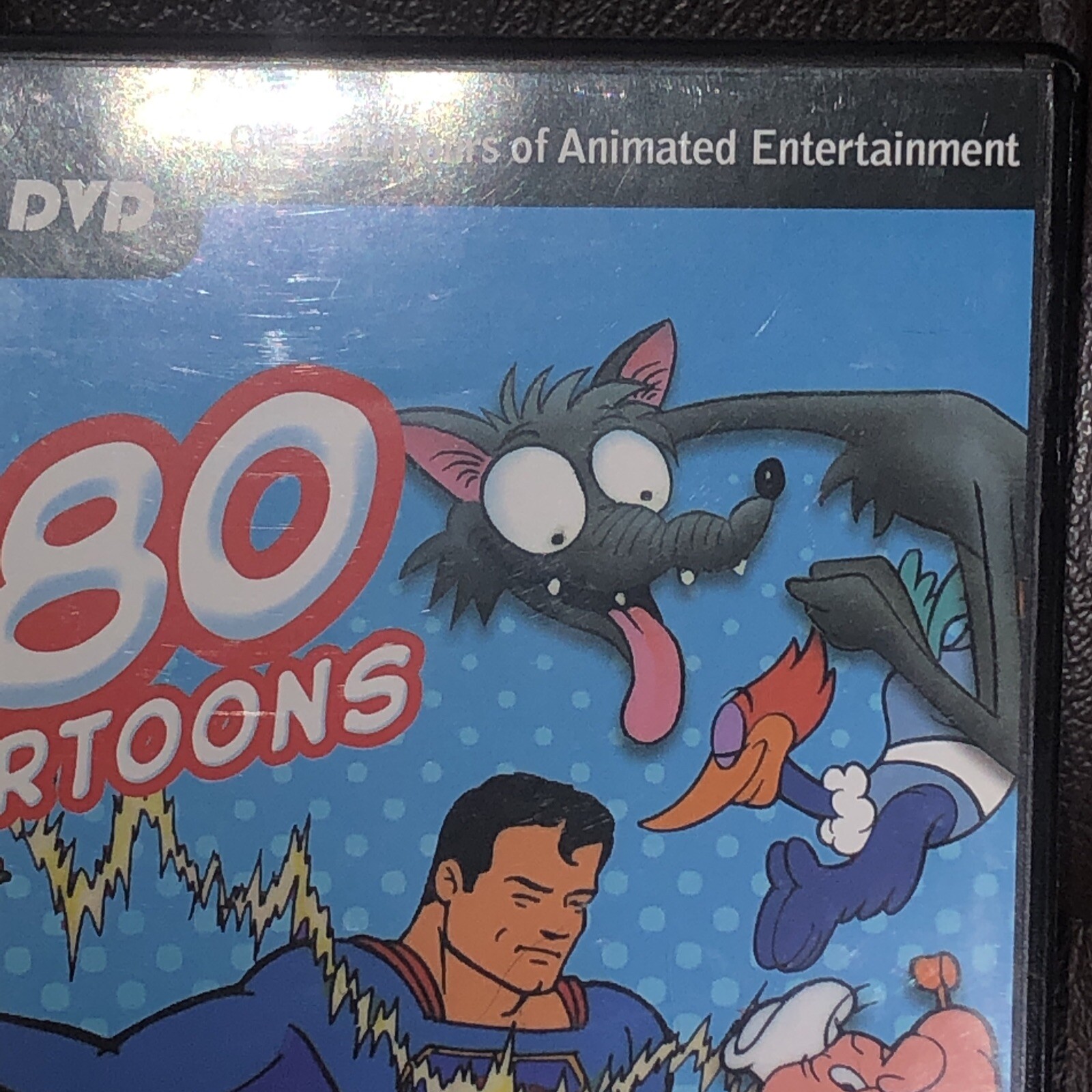 Classic Cartoons 4 Disc 180 Superman Popeye Cinderella Wizard Of Oz Used