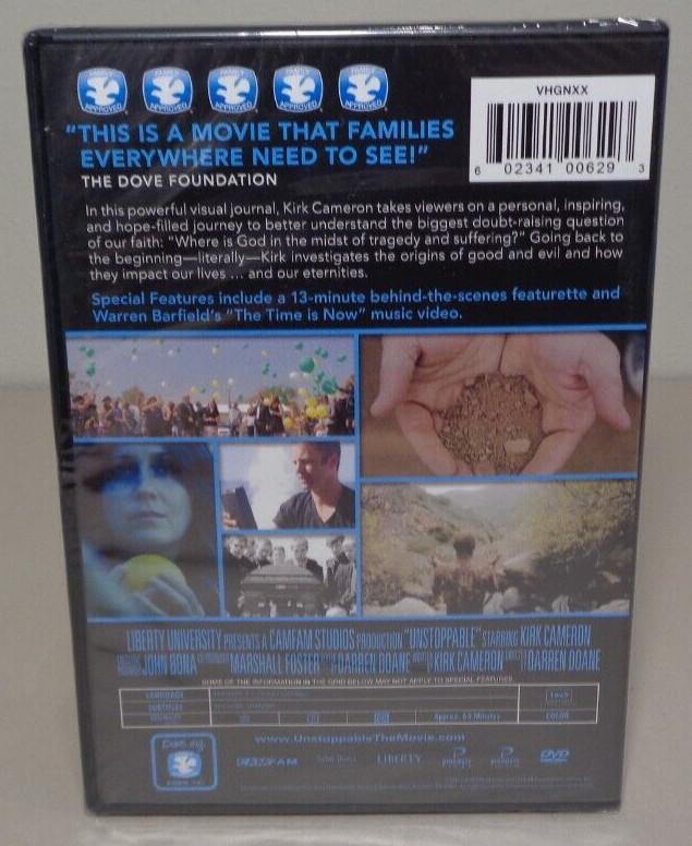 UNSTOPPABLE New DVD / Liberty University Presents Kirk Cameron