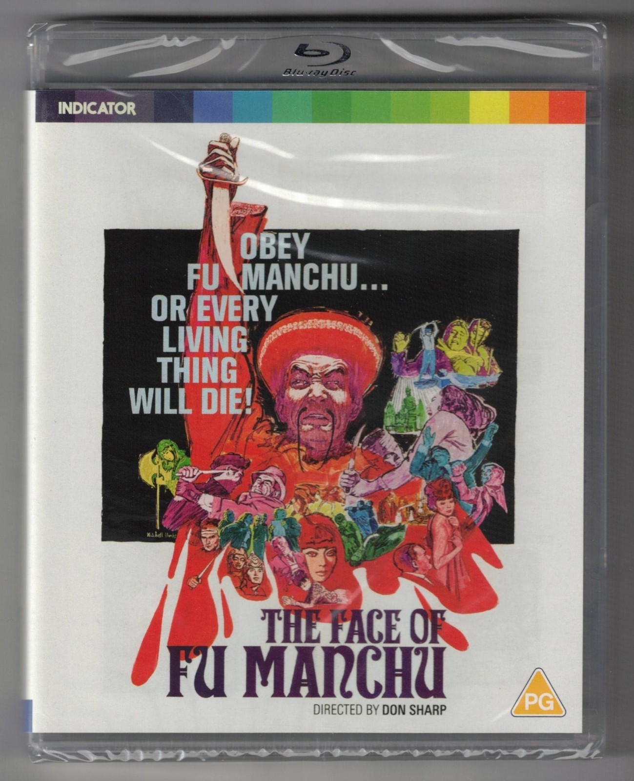NEW! SEALED! The Face Of Fu Manchu [1965/2022] REGION B Blu-ray (Indicator 201)