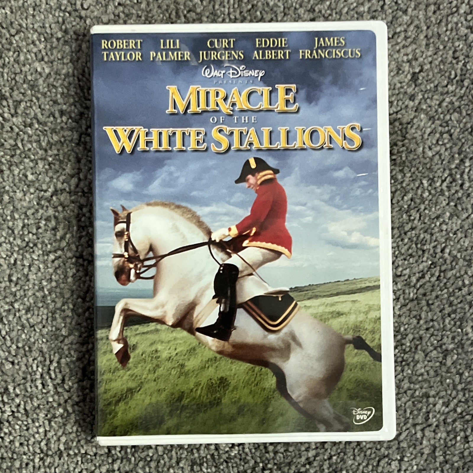 Miracle Of The White Stallions (1963) DVD Robert Taylor Lilli Palmer Disney OOP