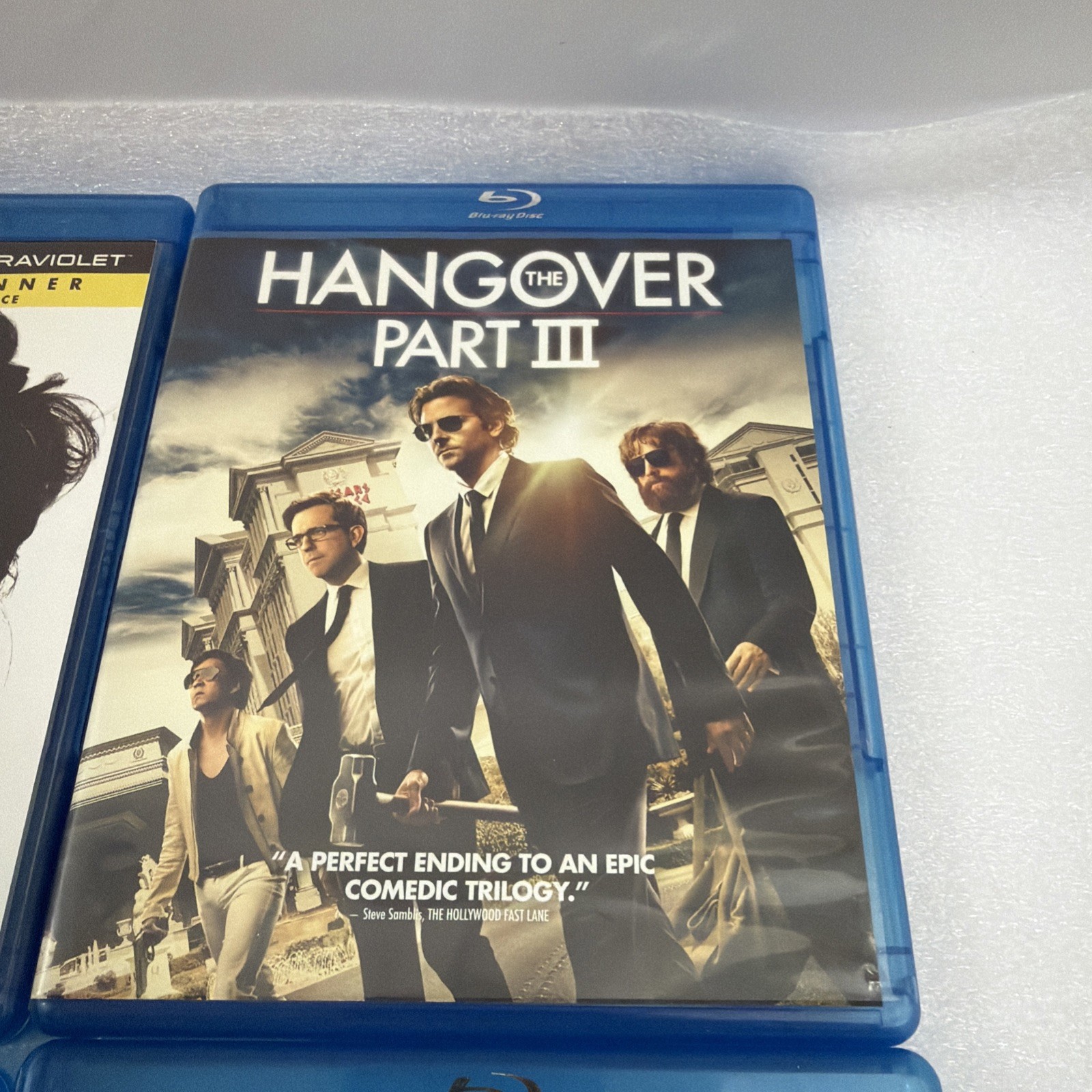 Blu-Ray Discs Lot Of Eight (8) Movies. Wanted, Limitless, Brave, etc