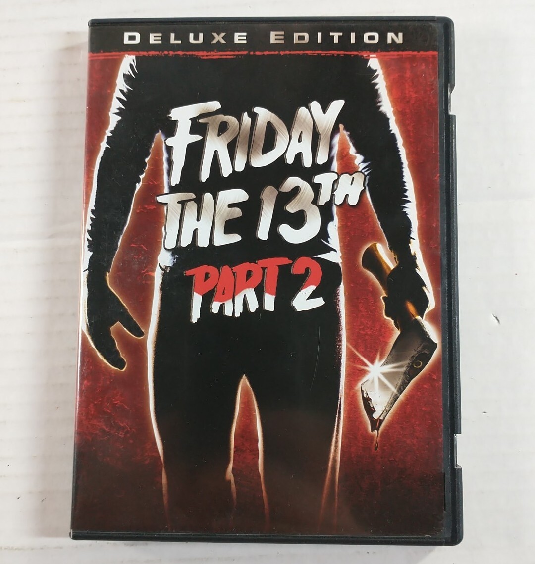 FRIDAY THE 13th PART 1 2 3 4 5 6 7 DVD HORROR MOVIE LOT JASON VOORHEES 1980s