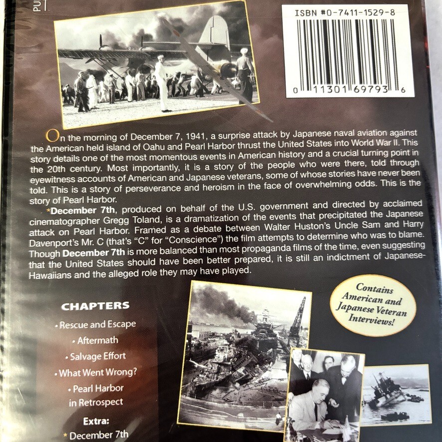 3 War Style Docudrama DVDs Little Kingdom American Sniper Attack on Pearl Harbor