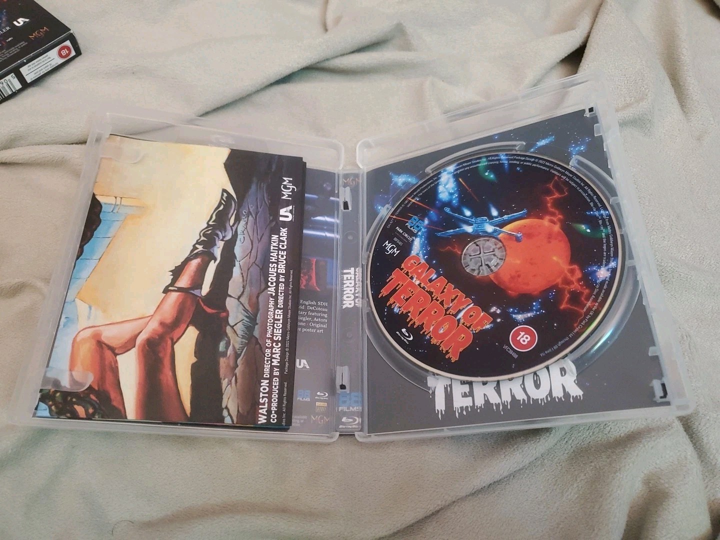 GALAXY OF TERROR Blu-Ray 88 FILMS w/ LE SLIPCOVER REGION B