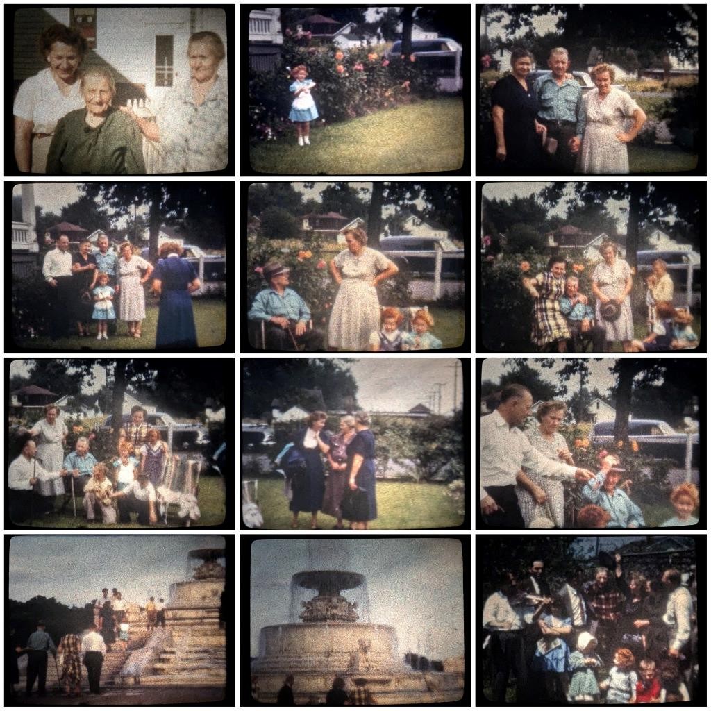 1940s – 1950s Lorain, Ohio; Detroit, Michigan – Vintage 8mm Home Movie 400′