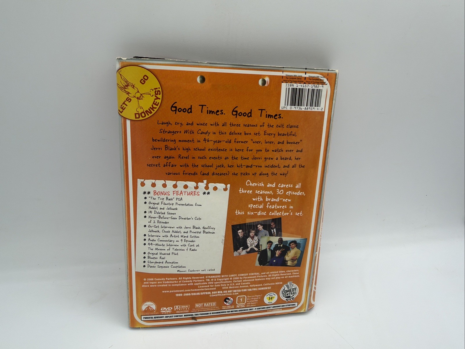 Strangers With Candy – The Complete Series (DVD, 2006) Amy Sedaris ’99-’00 TV