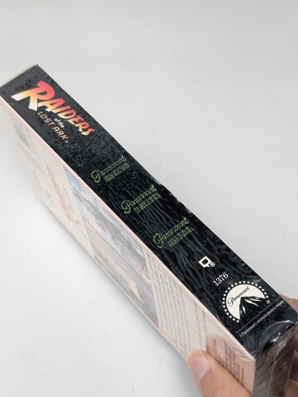 Raiders of the Lost Ark VHS 1989 – NEW & SEALED – Watermark Indiana Jones
