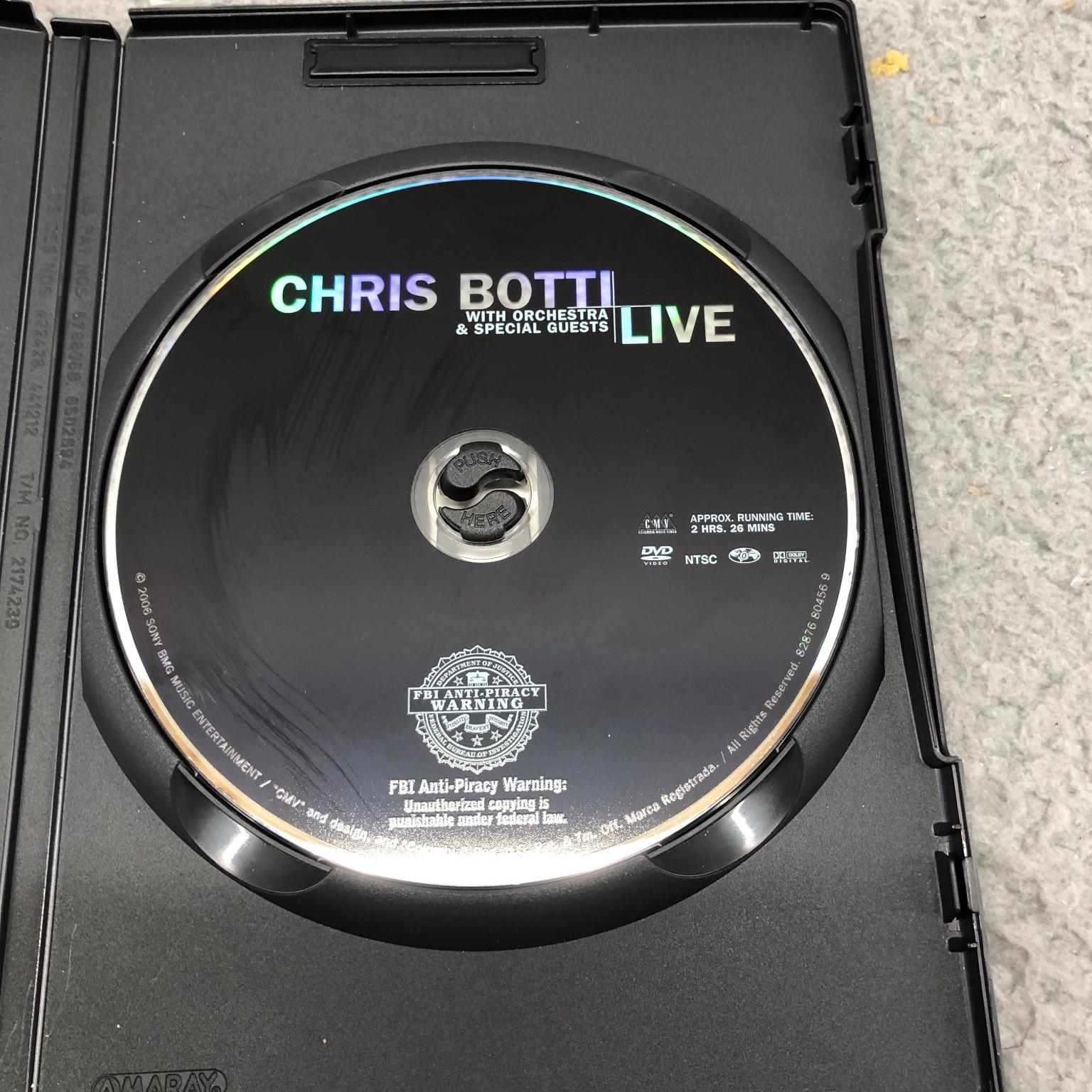 Chris Botti Live DVD 2006 Sting Jill Scott Paula Cole Renée Olstead Concert