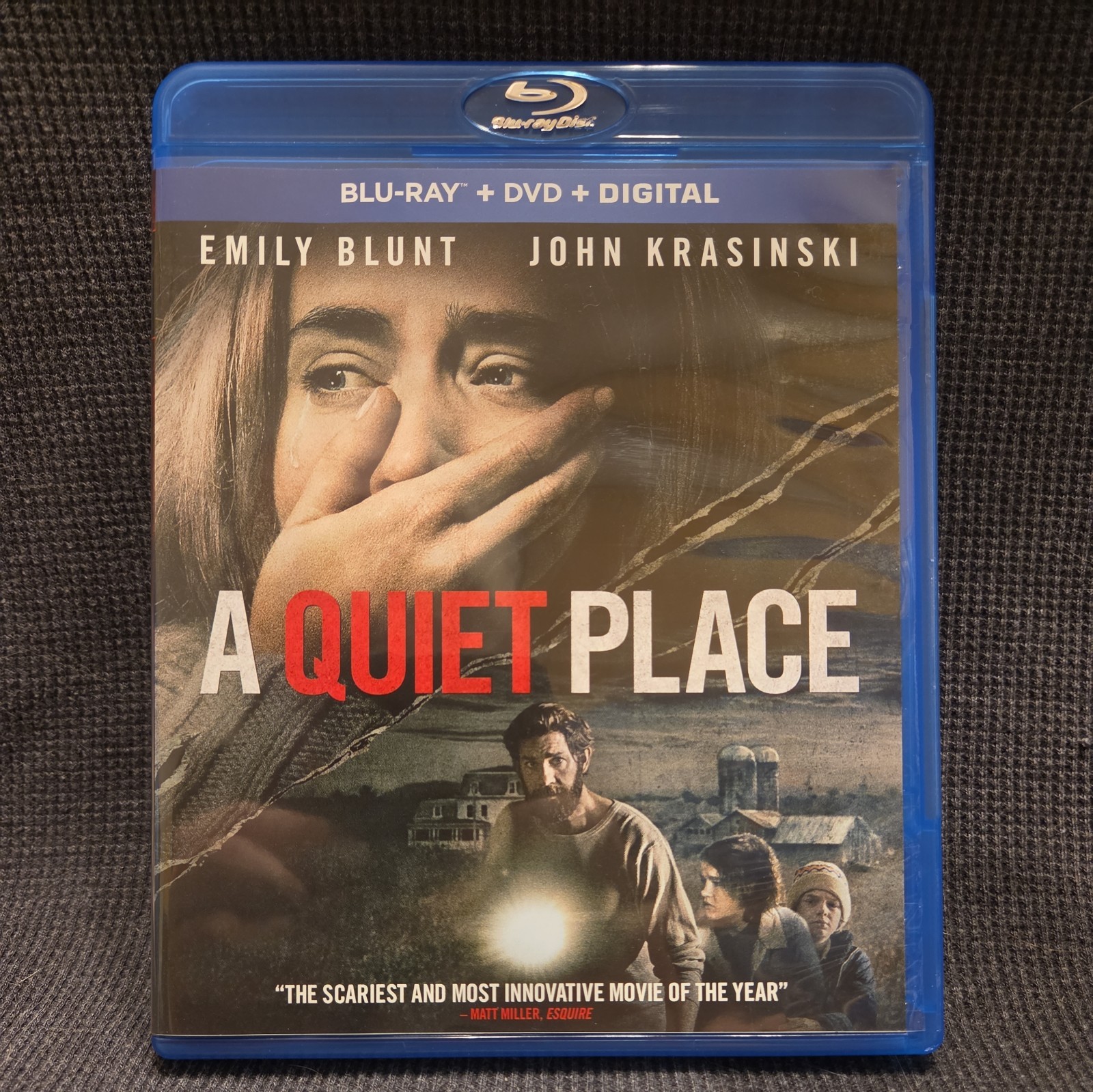 A QUIET PLACE – Emily Blunt, John Krasinski – DVD/blu-ray