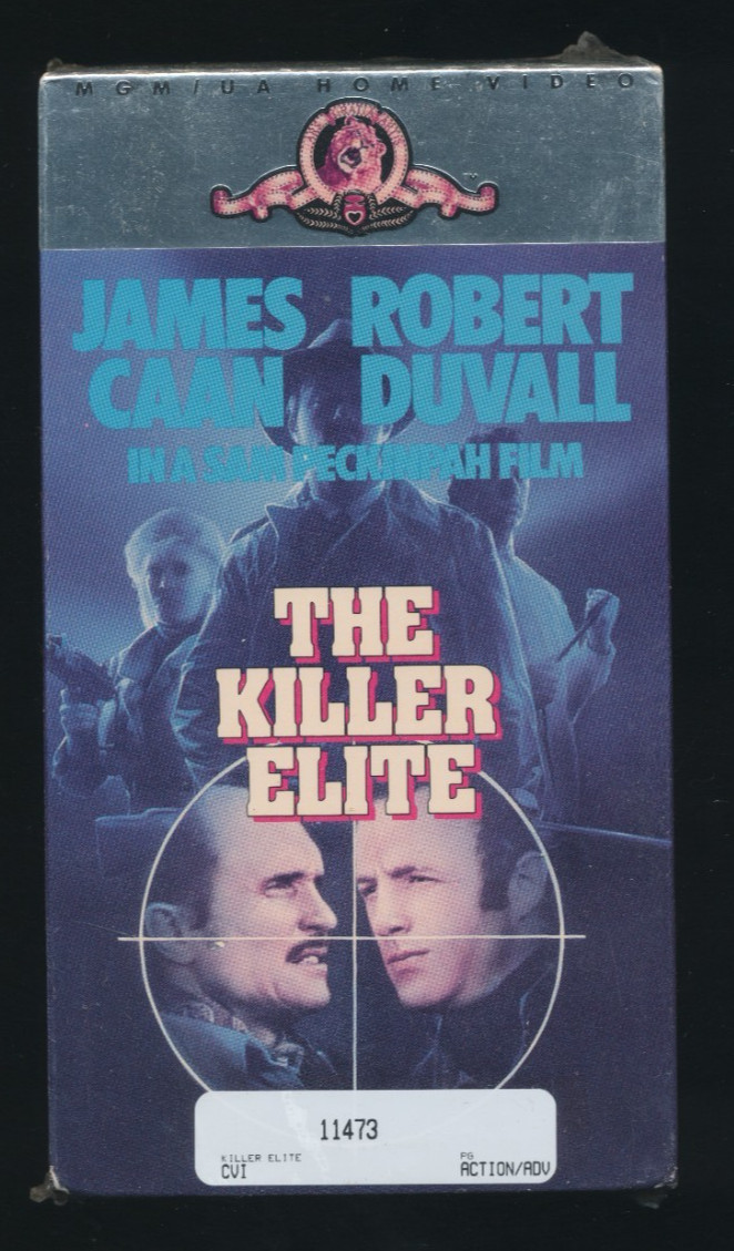 The Killer Elite (1975) James Caan Robert Duvall Arthur Hill VHS