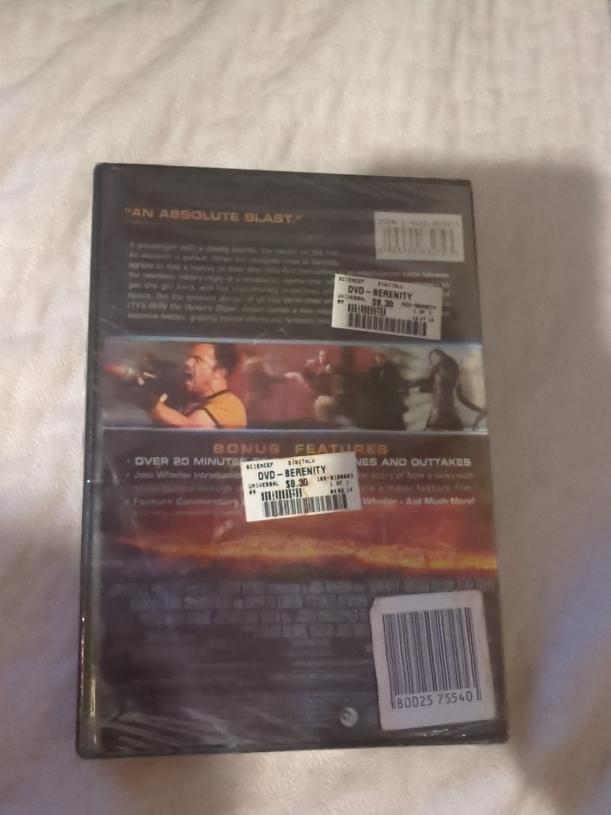 💥🌀 Serenity DVD Nathan Fillion NEW