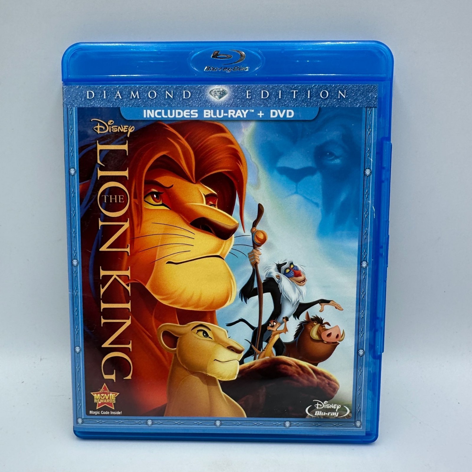 Disney The Lion King Diamond Edition BluRay DVD Combo Includes Bonus Features
