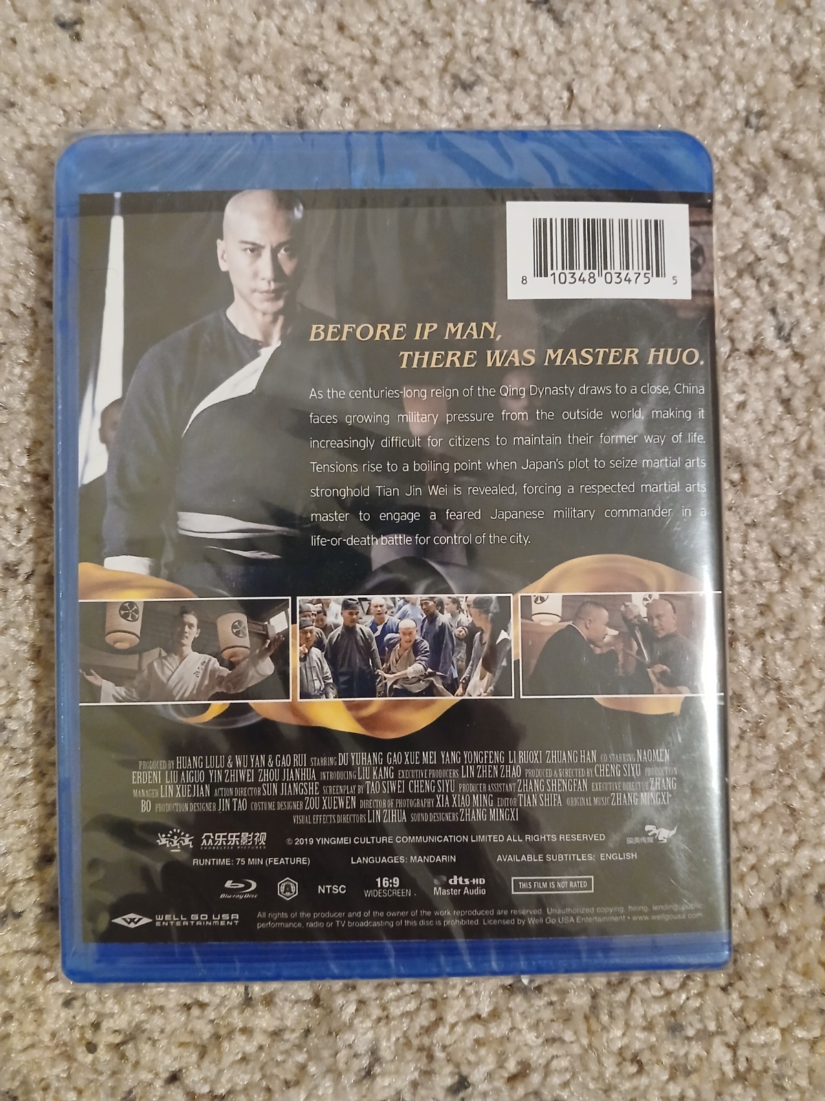 The Grandmaster of Kung Fu (Blu-ray, 2019)