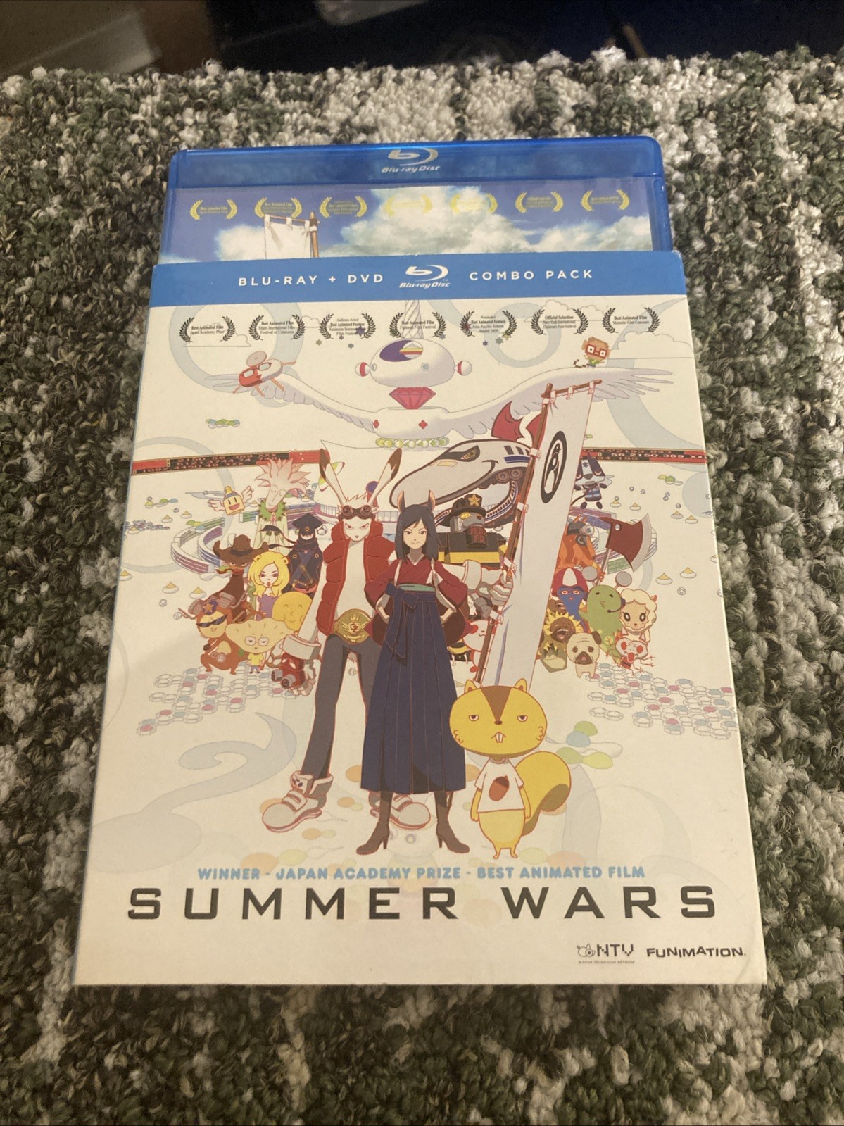 Summer Wars: Movie (Blu-ray + DVD Combo) Complete, 3 Disc, Slip Cover
