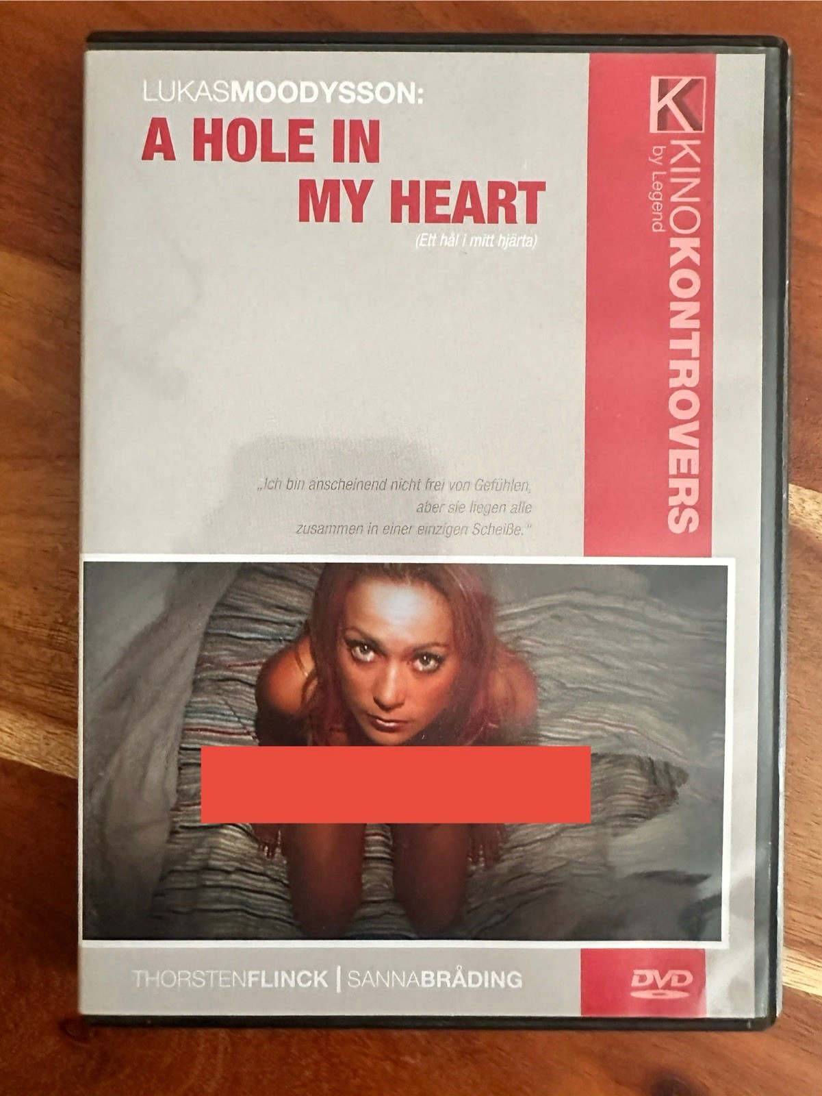 A Hole In My Heart DVD Kino Kontrovers GERMAN REGION 2 Horror SEE PICS