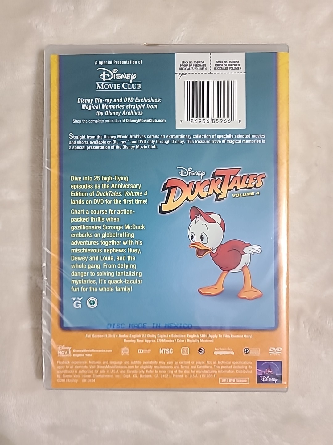 Disney DuckTales Volume 1 2 3 4 DVD Complete Series DVD EXCLUSIVE Rare OOP