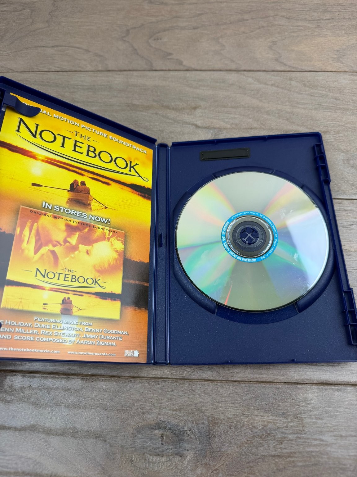 The Notebook DVD 2004 New Line Platinum Series Ryan Gosling Rachel McAdams