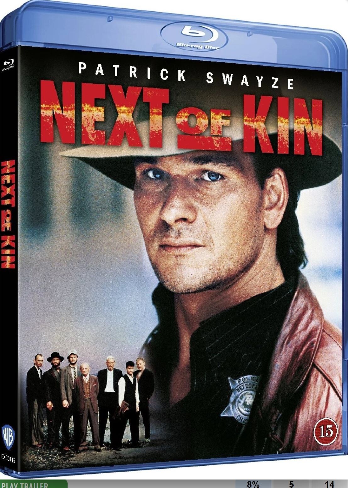 NEXT OF KIN (1989) Patrick Swayze Blu-Ray BRAND NEW (USA Compatible)