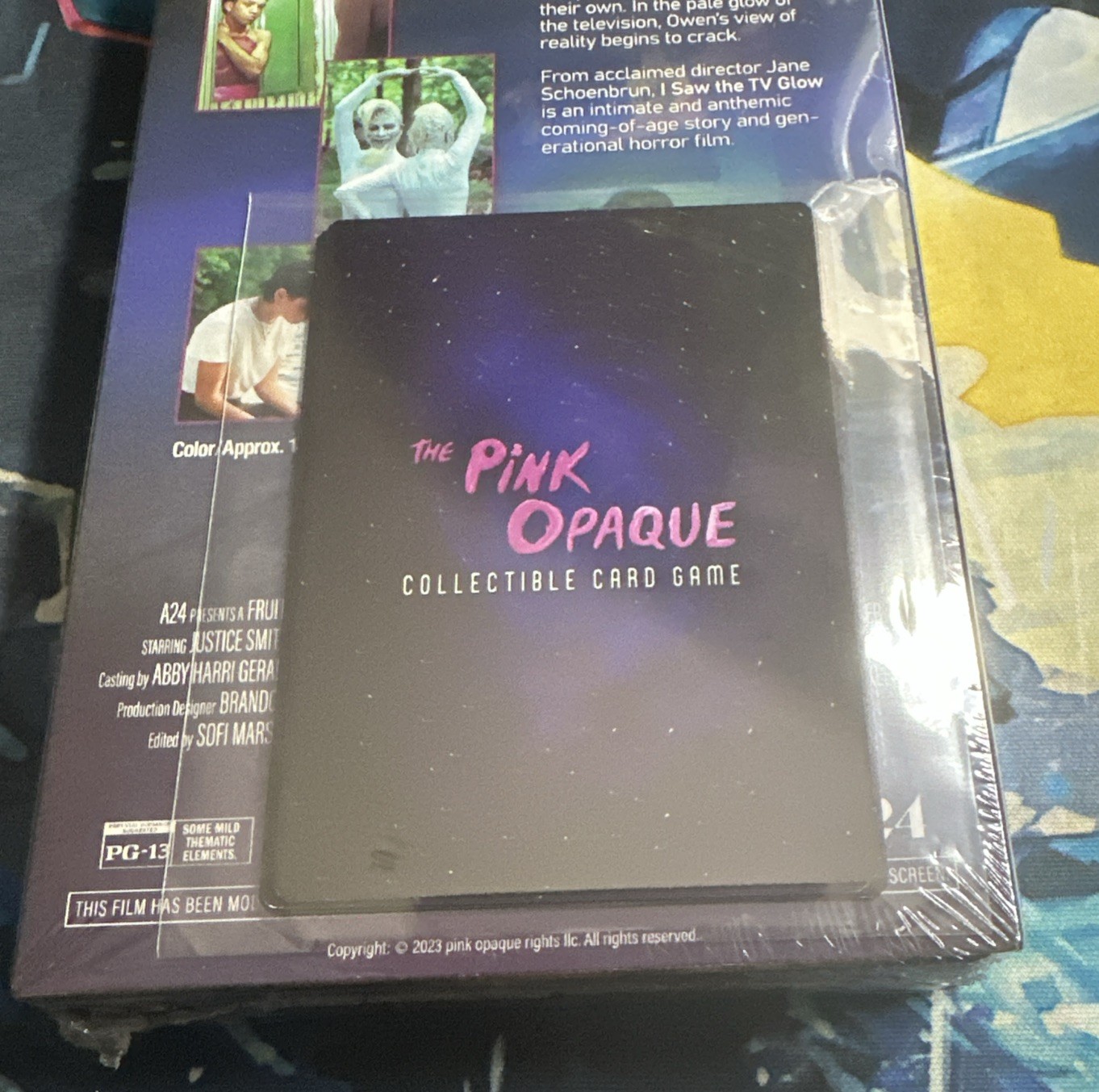 A24 I Saw the TV Glow Limited Edition VHS With 4 Collectible Cards – NEW IN HAND