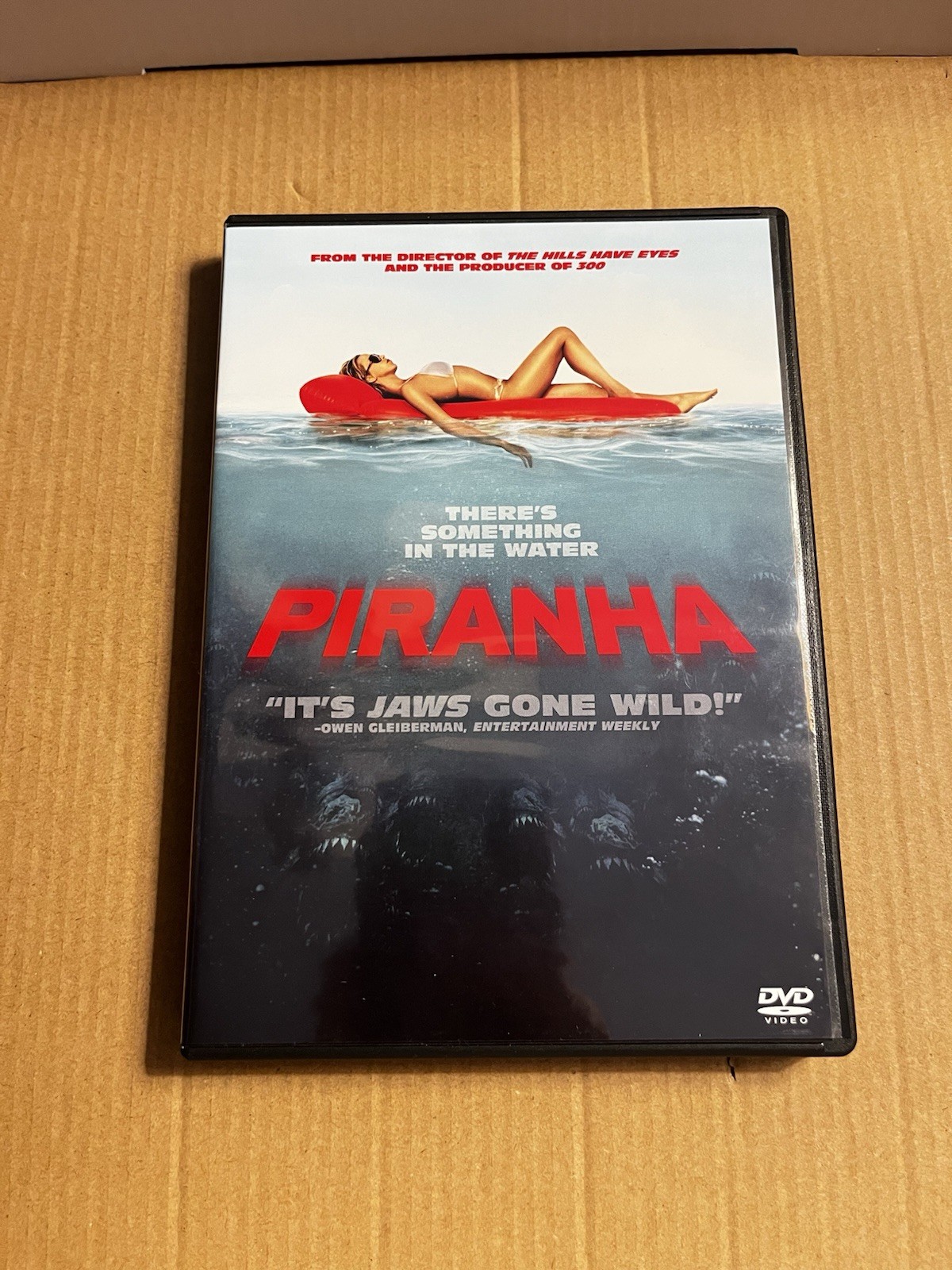 Piranha (2010) DVD Dir. Alexandre Aja. Elisabeth Shue, Jerry O’Connell! Horror!