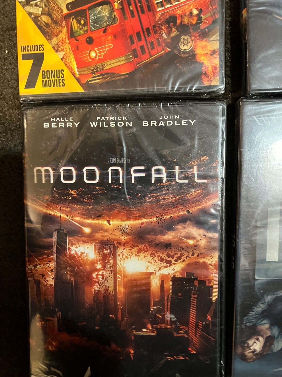 Lot Of 4 Scifi Fantasy DVDs, DEATH CUBE, MOONFALL, 10 X 10, + EPICENTER(7 BONUS)