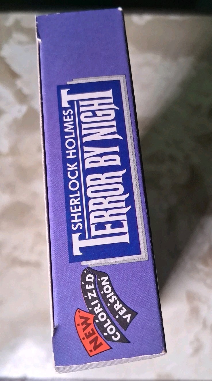 VHS – Sherlock Holmes: Terror By Night – Colorized Version – Video Treasures