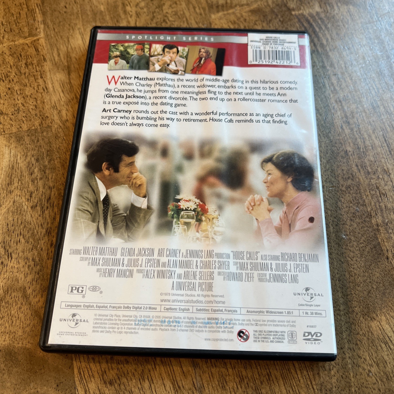 House of Calls (DVD) w/Walter Matthau – UNPLAYED MINT / FREE SAME DAY SHIPPING