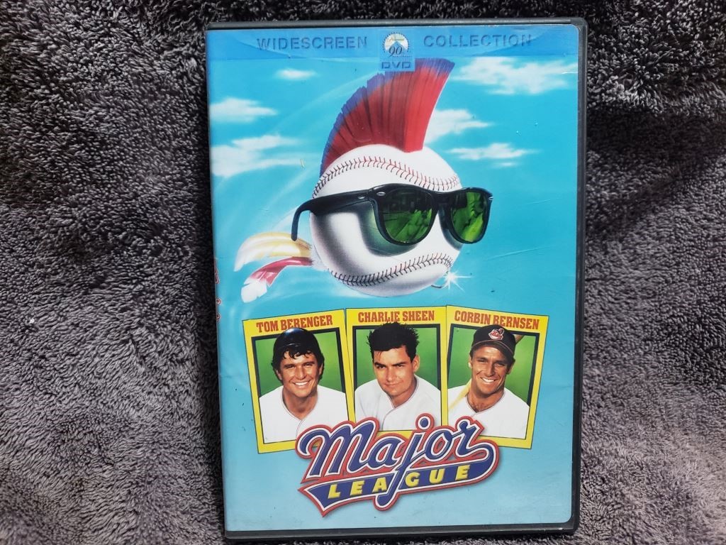 (3FREE) USED DVD Major League (WS, 1989) Tommy Berenger, Charlie Sheen
