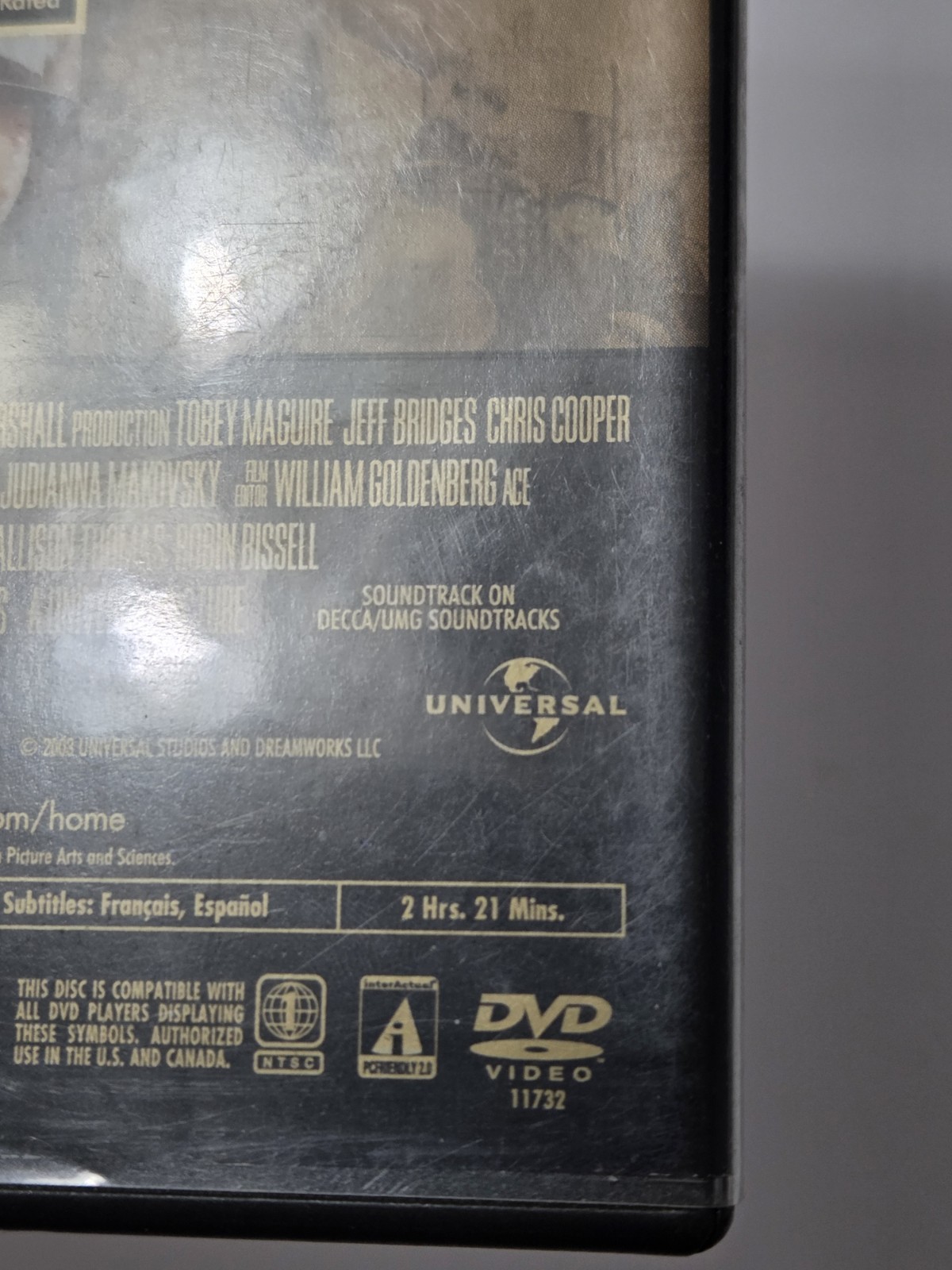 Seabiscuit (DVD, 2003)