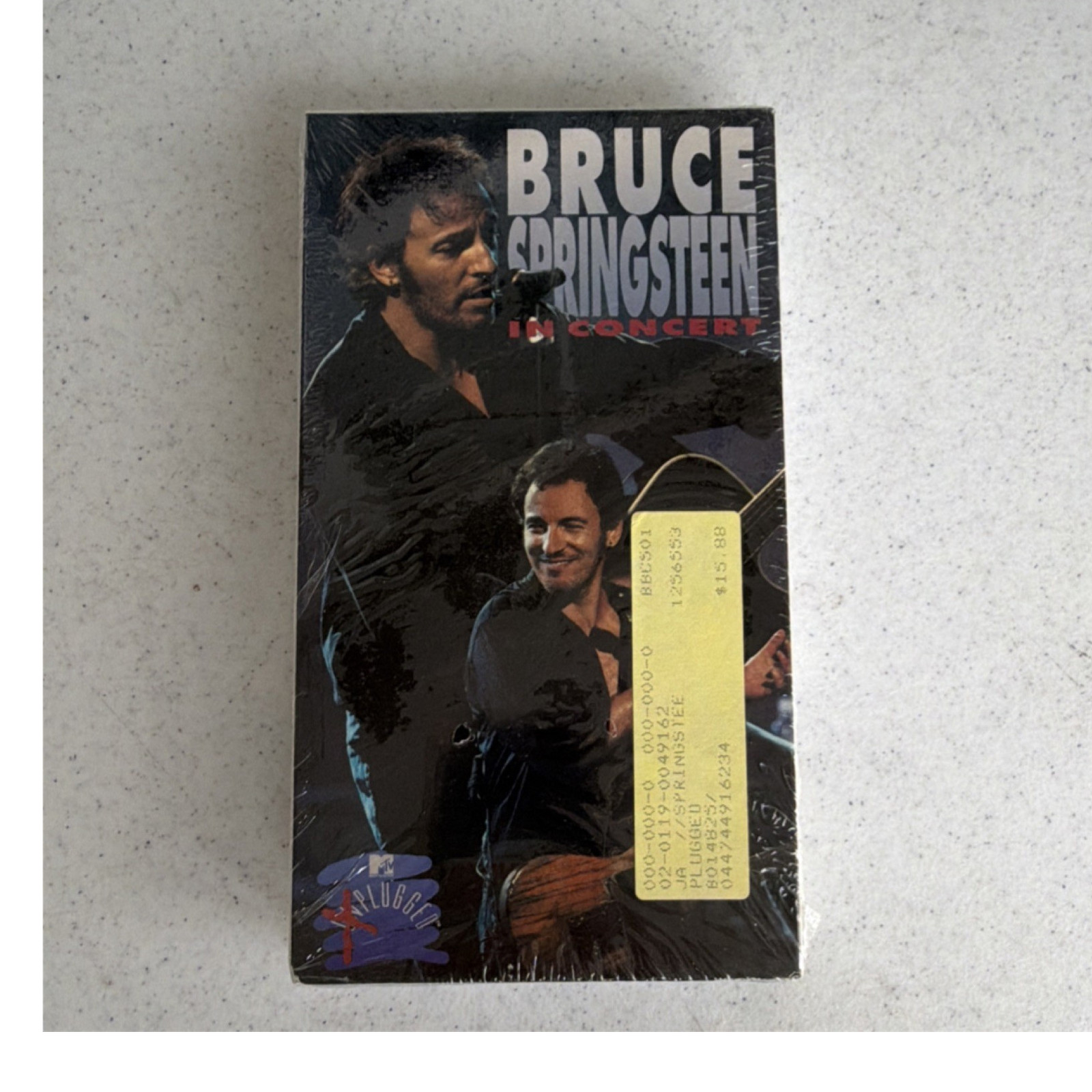 Bruce Springsteen In Concert MTV Unplugged VHS Columbia NTSC Rock Concert 1992