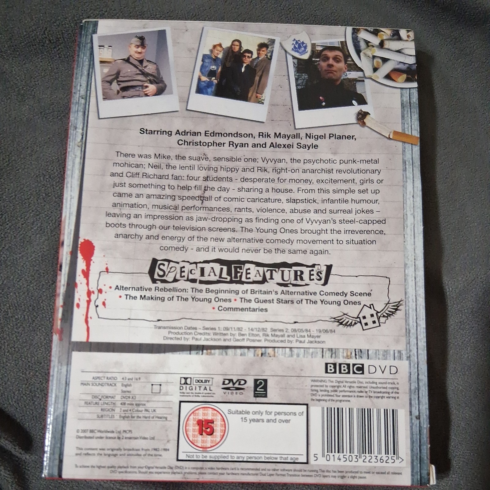 The Young Ones: The Complete Collection (DVD) Dawn French Mark Arden (UK IMPORT)
