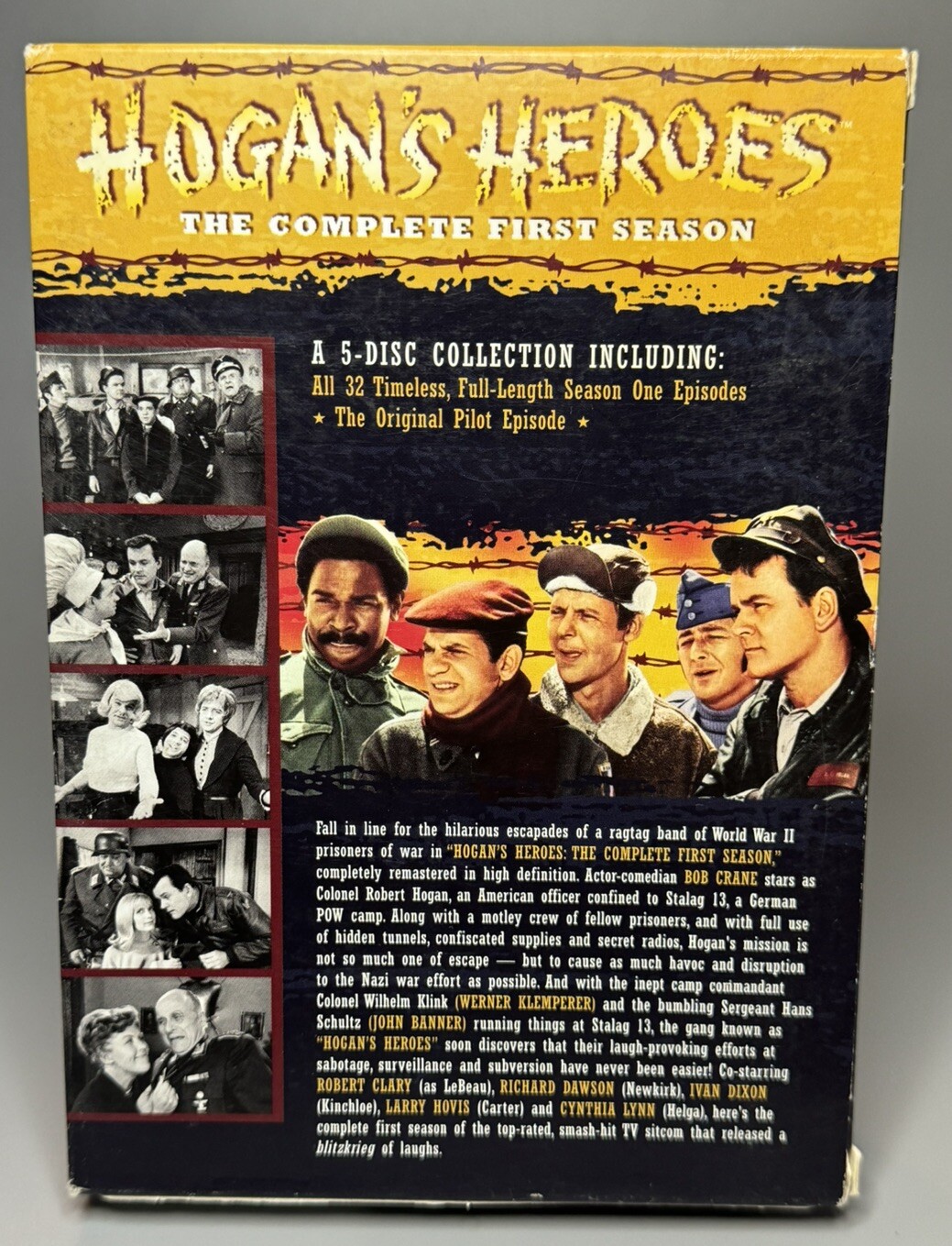 Hogan’s Heroes: Vintage TV Television Series Seasons 1-5 CBS DVD WWII Bob Crane