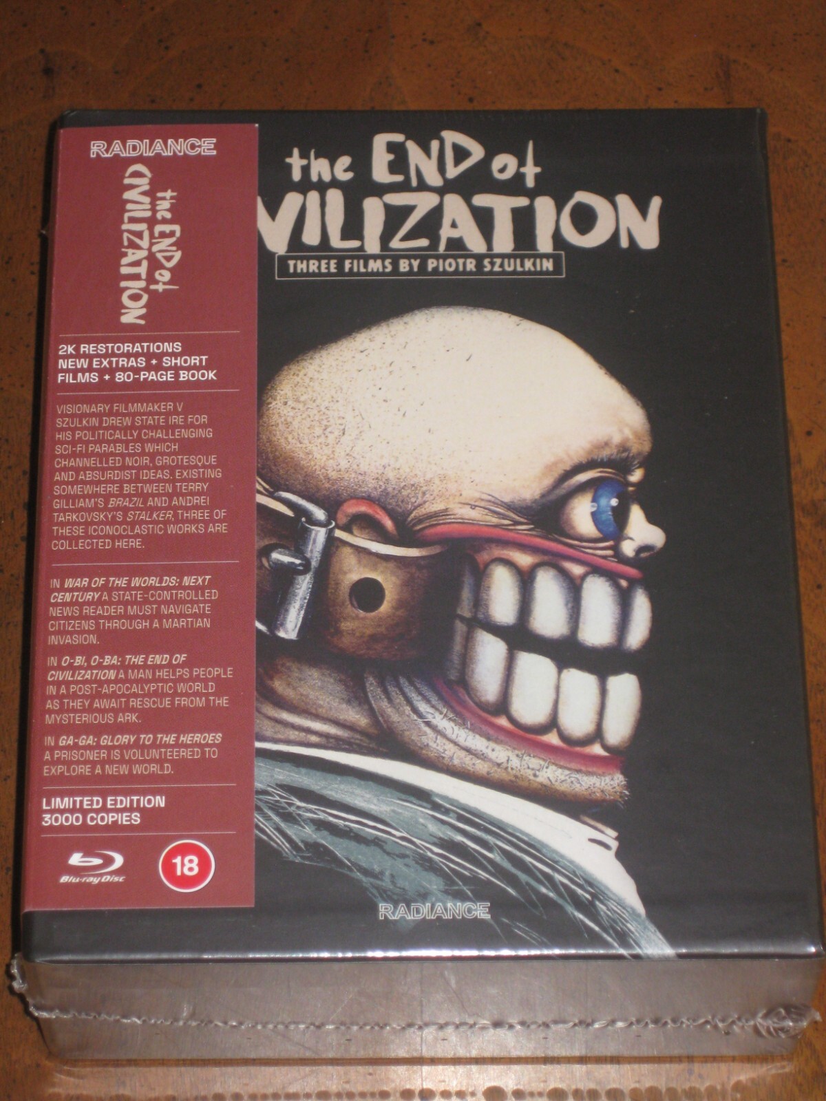 END OF CIVILIZATION: THREE FILMS by PIOTR SZULKIN Limited Edition (Blu-Ray) NEW!