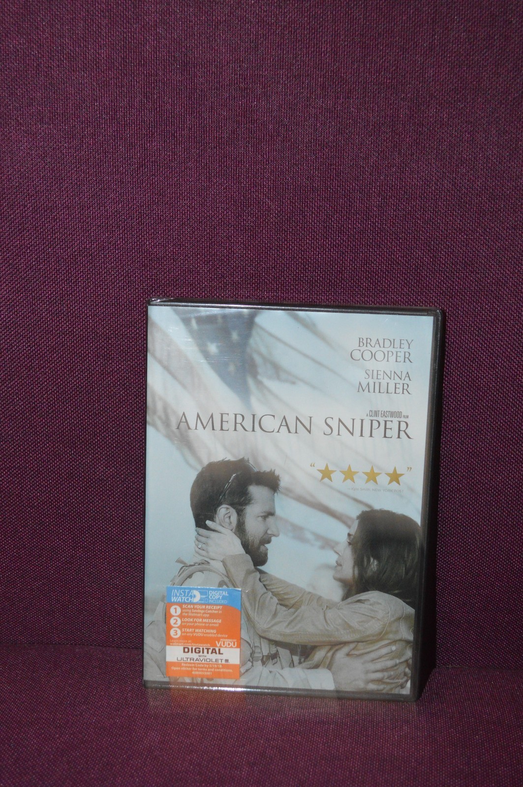 American Sniper (DVD, 2014) New Clint Eastwood Bradley Cooper